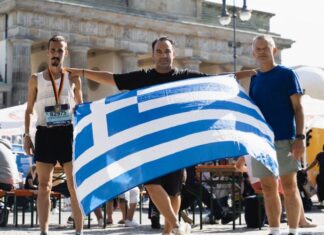 Εντυπωσιακή εμφάνιση του Κώστα Σταμούλη στο μαραθώνιο του Βερολίνου