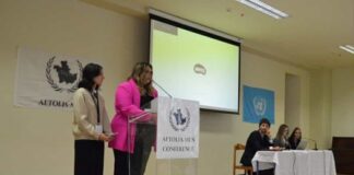 Το Μαθητικό Συνέδριο Aetolia-MUN έκανε το Καλλιτεχνικό Σχολείο μικρογραφία των Ηνωμένων Εθνών