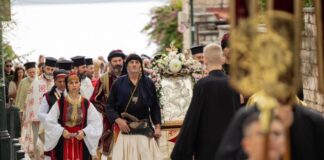 Η Ναύπακτος τίμησε τον πολιούχο της Άγιο Δημήτριο