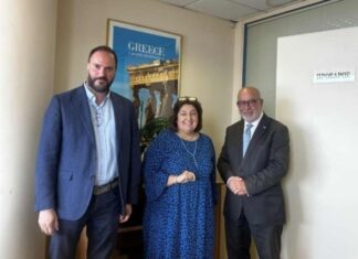 Συνάντηση συνεργασίας της Περιφέρειας Δυτικής Ελλάδας με την Πρόεδρο του ΕΟΤ