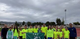 Θρίαμβος για τον ΓΑΣ Αγρινίου στους αγώνες Κ14 με πολλά μετάλλια