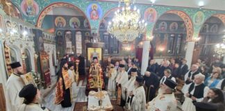 Ο Εσπερινός του Ευαγγελιστού Λουκά στην Κάτω Μακρυνού