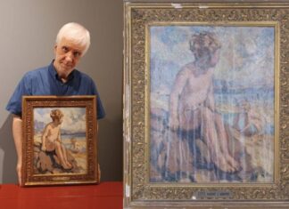 Ένα σπουδαίο έργο επέστρεψε στη Δημοτική Πινακοθήκη Αγρινίου