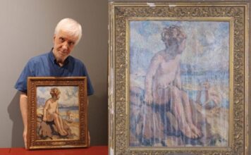 Ένα σπουδαίο έργο επέστρεψε στη Δημοτική Πινακοθήκη Αγρινίου