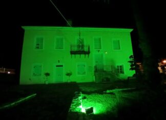 Φωτίστηκε «πράσινο» το Μουσείο Οικογένειας Τρικούπη για την Ευρωπαϊκή Ημέρα Δωρεάς Οργάνων