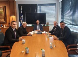 Συνάντηση Τσιάρα με Καραγκούνη και Δημάρχους: Αρδευτικά, οδοποιία και ευλογιά στην ατζέντα