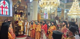 H τρίτη επέτειος Ενθρονίσεως του Μητροπολίτη Αιτωλίας & Ακαρνανίας Δαμασκηνού