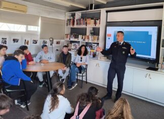 Ενημερωτικές ομιλίες της ΕΛ.ΑΣ. σε μαθητές του Ειδικού Επαγγελματικού Γυμνασίου – Λυκείου Μεσολογγίου