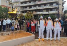 Η Ολυμπιακή Φλόγα Milano – Cortina στο Αγρίνιο