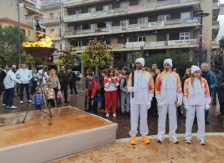 Η Ολυμπιακή Φλόγα Milano – Cortina στο Αγρίνιο