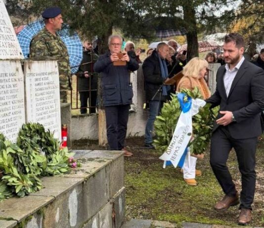 Τίμησε τους πεσόντες στη Μάχη της Γκραμπάλας ο Δήμος Μεσολογγίου