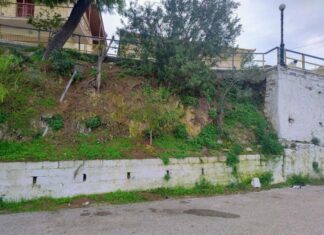 Καθίζηση του οδοστρώματος στη Σταμνά – Παρέμβαση του αντιδημάρχου Πολιτικής Προστασίας