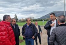 Επίσκεψη Κατσαφάδου στη Βόνιτσα – Σύσκεψη για τις αποκαταστάσεις