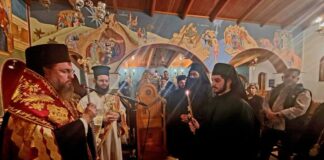 Μητρόπολη Αιτωλίας και Ακαρνανίας: Κουρά νέου μοναχού στο Παναιτώλιο