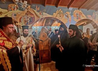 Μητρόπολη Αιτωλίας και Ακαρνανίας: Κουρά νέου μοναχού στο Παναιτώλιο