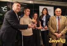 Τιμήθηκε ο «σημαιοφόρος της ψυχής» Ιωάννης Παπαθανασίου από τη Γαβαλού