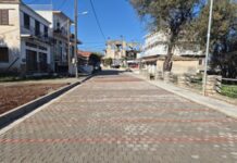 Δήμος Αμφιλοχίας: Ολοκληρώθηκε η πεζοδρόμηση κεντρικού δρόμου στο Σπάρτο