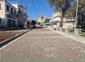 Δήμος Αμφιλοχίας: Ολοκληρώθηκε η πεζοδρόμηση κεντρικού δρόμου στο Σπάρτο