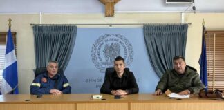 Έκτακτη συνεδρίαση του Συντονιστικού Πολιτικής Προστασίας του Δήμου Μεσολογγίου