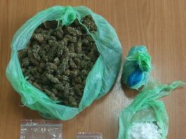 Σύλληψη άνδρα στο Αγρίνιο με χασίς και κοκαΐνη