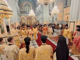 Μεσολόγγι: Πρώτη Θεία Λειτουργία στον ανακαινισθέντα Ι.Ν. του Αγίου Σπυρίδωνος