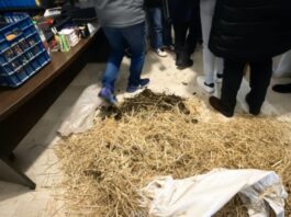 Κοπριά και σανό από τους αγρότες στα γραφεία Καραγκούνη και Παπαθανάση