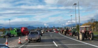 Ιόνια Οδός: Πως θα διεξάγεται η κυκλοφορία μετά το επ’ αόριστον μπλόκο των αγροτών στο Αγγελόκαστρο