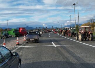 «Για τα παιδιά μας, ρε γ@#@@@…!»: Στο μπλόκο του Αγγελοκάστρου και οι μελισσοκόμοι της Αιτωλοακαρνανίας