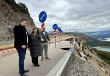 Υποχώρησε τμήμα του οδοστρώματος στο δρόμο Αλευράδα – Γέφυρα Τατάρνας