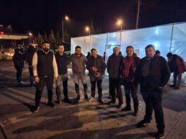 Αντιπροσωπεία του Συνδέσμου Γεωπόνων στο μπλόκο του Αγγελοκάστρου