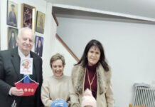 Χριστουγεννιάτικα κάλαντα στο Σύλλογο Πολυτέκνων Αγρινίου