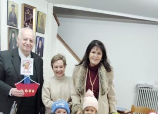 Χριστουγεννιάτικα κάλαντα στο Σύλλογο Πολυτέκνων Αγρινίου
