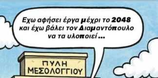 Έκανε καρτούν το Λύρο ο Διαμαντόπουλος