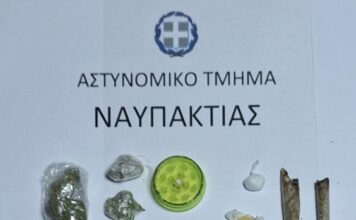 Nαύπακτος: Έκλεψε περίπτερο και βρέθηκαν ναρκωτικά στο σπίτι του