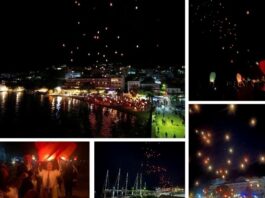 H «Νύχτα ευχών» στην πλαζ του Αστακού