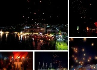 H «Νύχτα ευχών» στην πλαζ του Αστακού