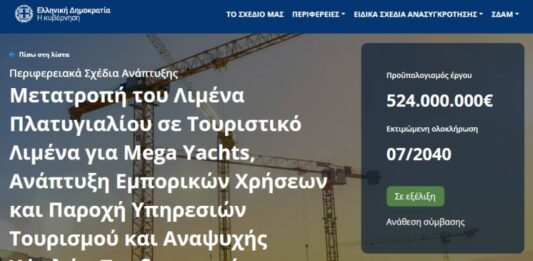 Πλατυγιάλι: Τον Ιούλιο του… 2040 το όνειρο θερινής νυκτός