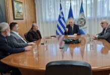 Μαυρομμάτης και Σακελλαρόπουλος με το ΔΣ του Πολεμικού Μουσείου για τα 200 χρόνια από την Έξοδο