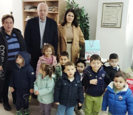 Επίσκεψη του παιδικού σταθμού «Η Κοκκινοσκουφίτσα» στο Σύλλογο Πολυτέκνων Αγρινίου