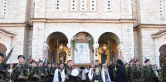 Με λαμπρότητα ο εορτασμός του Πολιούχου Αγίου Σπυρίδωνος στο Μεσολόγγι