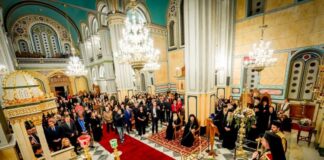 Μεσολόγγι: Με λαμπρότητα τα Θυρανοίξια του ανακαινισθέντος Ι.Ν. του Αγίου Σπυρίδωνος