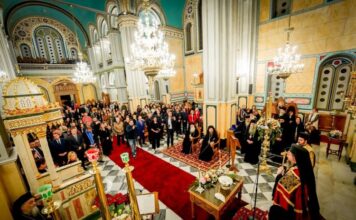 Μεσολόγγι: Με λαμπρότητα τα Θυρανοίξια του ανακαινισθέντος Ι.Ν. του Αγίου Σπυρίδωνος