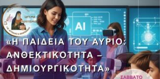 «Η Παιδεία του Αύριο» στο επίκεντρο εκδήλωσης του Ιδρύματος Πολιτισμού της Μητρόπολης Αιτωλίας και Ακαρνανίας