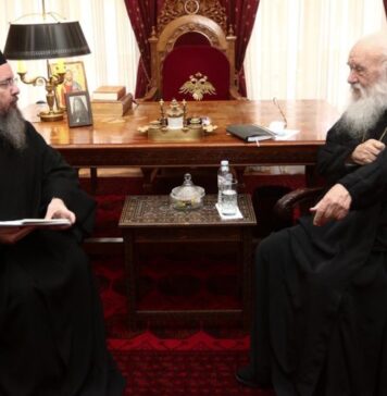 Σε Ιερώνυμο και Ζαχαράκη ο Μητροπολίτης Δαμασκηνός με πρόσκληση για το Μεσολόγγι