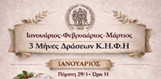 Τρίμηνο δράσεων από το Κ.Η.Φ.Η. του Δήμου Μεσολογγίου