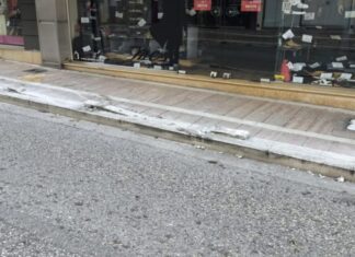 Mεθυσμένη απ’ το… πρωί η οδηγός που που «ξήλωσε» τα κολωνάκια στην οδό Κύπρου