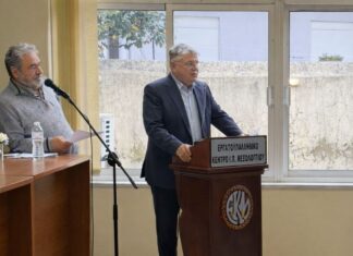 Πολιτική εγκληματική οργάνωση η κυβέρνηση, δήλωσε ο Νατσιός από το Μεσολόγγι