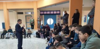 ΕΛ.ΑΣ.: Ενημερωτικές ομιλίες για την οδική ασφάλεια στο Γυμνάσιο Γουριάς