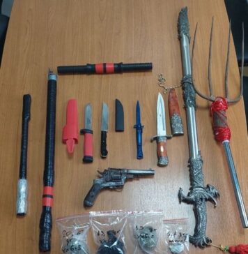 Aγρίνιο: Δύο συλλήψεις για ναρκωτικά και όπλα