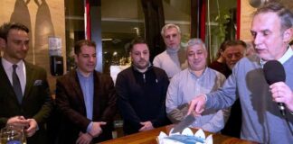 Σε ζεστό κλίμα ο Σύλλογος Εμπόρων και Επιχειρηματιών Δήμου Αγρινίου έκοψε την πίτα του